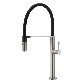 Смеситель Boheme 114-NB для кухни Nickel Brush