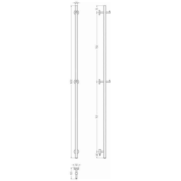 Сунержа 032-0850-1650 полотенцесушитель электрический