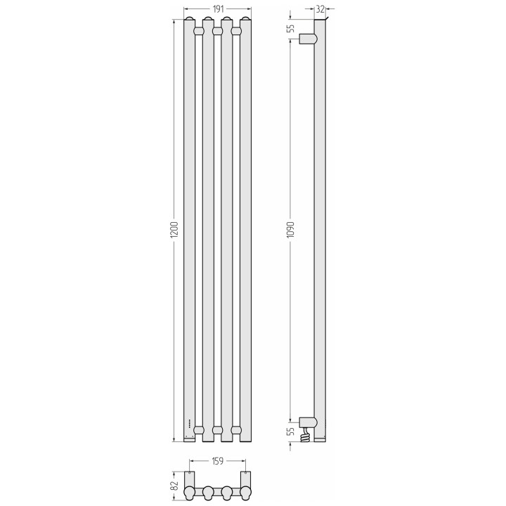 Сунержа 071-0886-1259 полотенцесушитель электрический