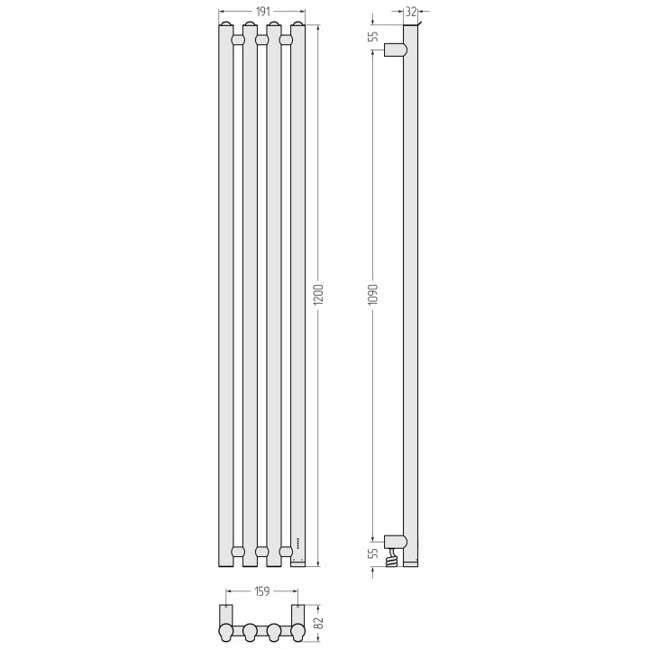 Сунержа 15-0885-1259 полотенцесушитель электрический