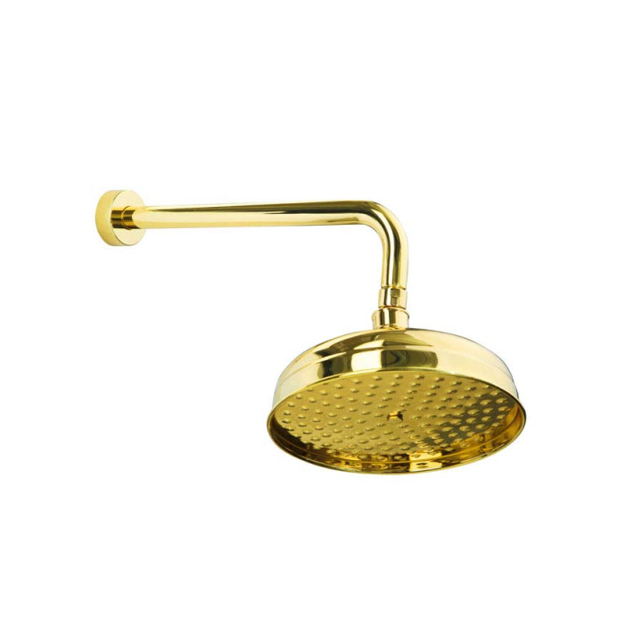 Boheme 411 верхний душ Gold 20 см, настенный