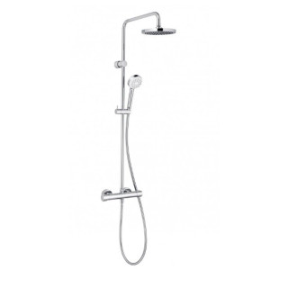 Kludi LOGO Душевая система термостатическая нержавеющая сталь