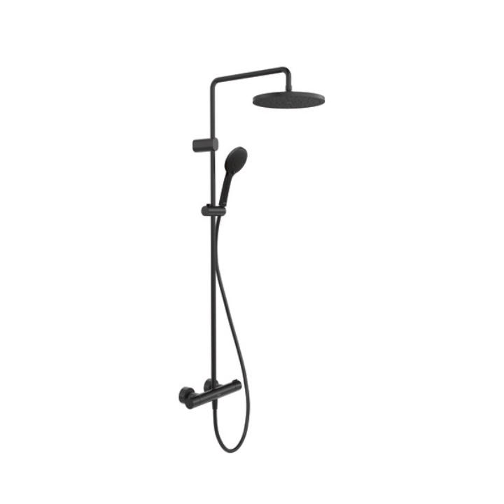 Duravit WA4280008C46 душевая система Matt Black