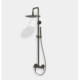 Fima Carlo Frattini Shower column Душевая система Brushed Black Chrome