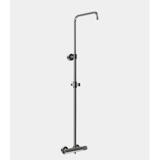 Fima Carlo Frattini Shower column Душевая система термостатическая с изливом Brushed Nickel