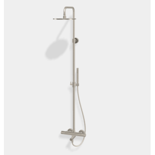Fima Carlo Frattini Shower column Душевая система с изливом Brushed Nickel
