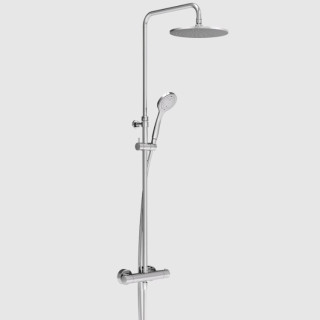 Gessi Mimimalistic shower Душевая система термостатическая нержавеющая сталь