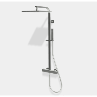 Fima Carlo Frattini Shower column Душевая система термостатическая нержавеющая сталь