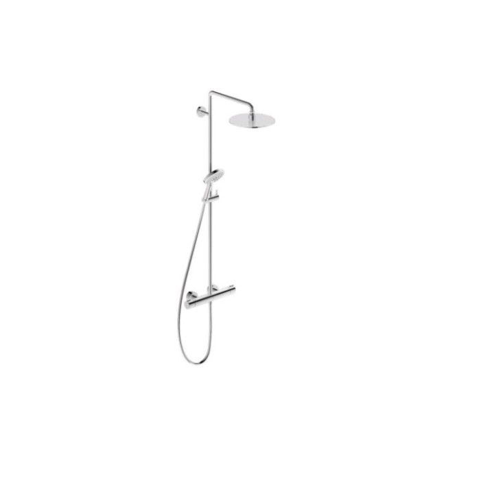 Duravit C14280008010 душевая система с термостатом