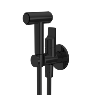 Fima Carlo Frattini Collettivita Гигиенический душ Matt Black, Nero Opaco