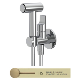 Fima Carlo Frattini Collettivita Гигиенический душ Brushed Champagne