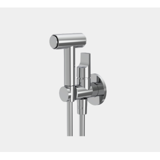 Fima Carlo Frattini Collettivita Гигиенический душ Black Chrome, Polished Black chrome