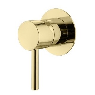 Смеситель для душа Plumberia IXO золотой 24К