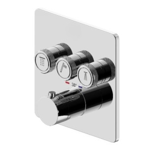 Смеситель для душа Plumberia Selection хром