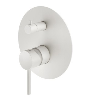 Смеситель для душа Plumberia IXO белый матовый