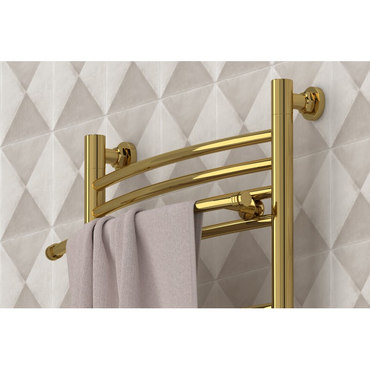 Полка на полотенцесушитель Сунержа золото, 03-2011-0470