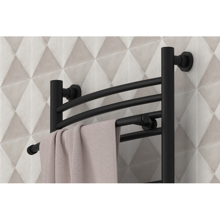 Полка на полотенцесушитель Сунержа матовый чёрный, 31-2011-0470