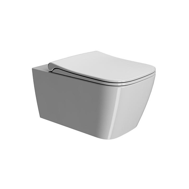 Унитаз GSI Nubes Bianco Lucido 35x55 см