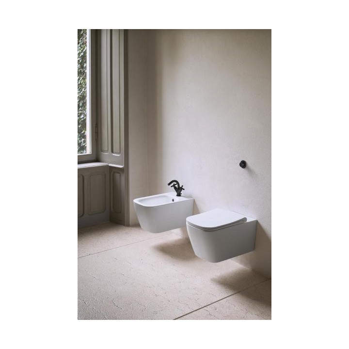 Унитаз GSI Nubes Bianco Lucido 35x55 см