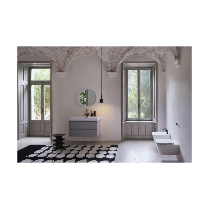 Унитаз GSI Nubes Bianco Lucido 35x55 см