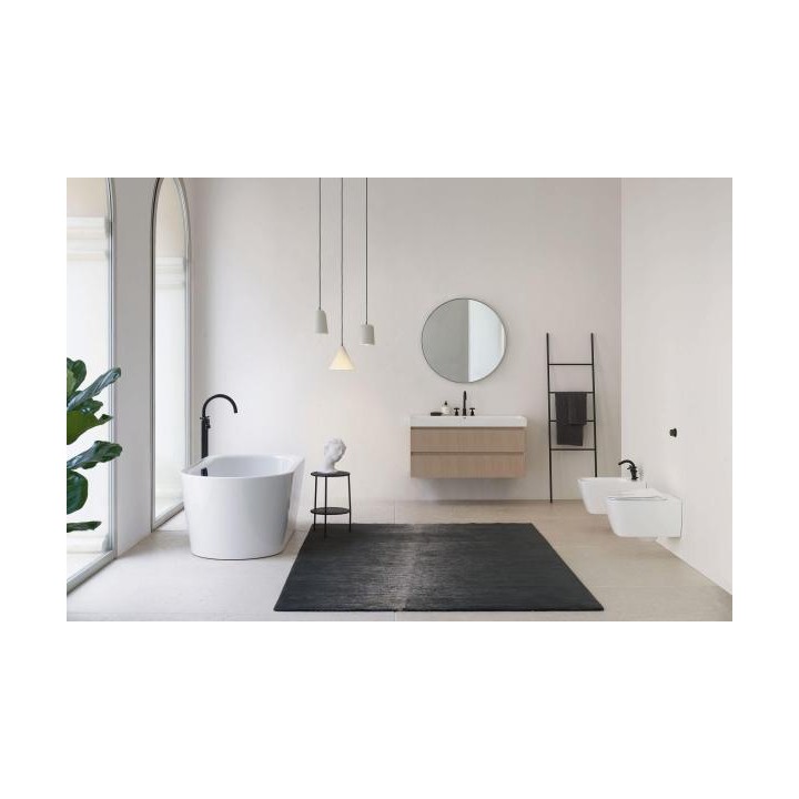 Унитаз GSI Nubes Bianco Lucido 35x55 см