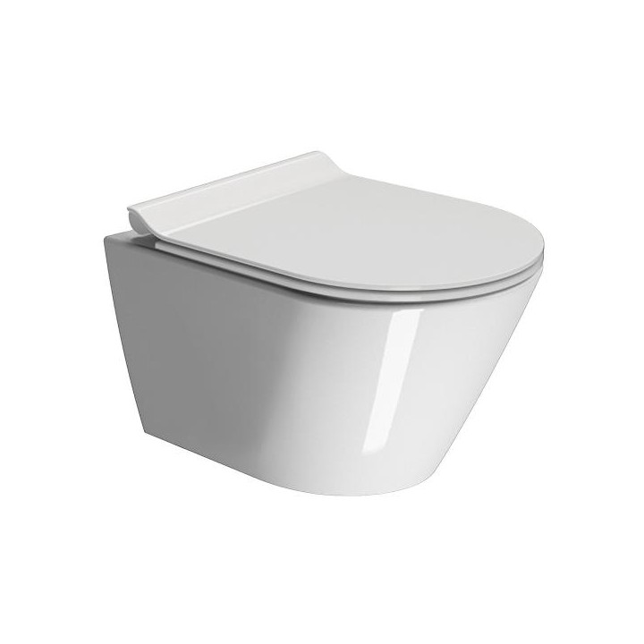 GSI Kube X - Подвесной унитаз Bianco Lucido