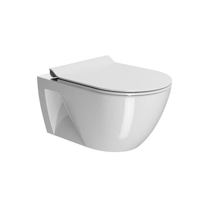 Унитаз GSI Pura 36x55 см Bianco Lucido, 880711 Унитаз GSI Pura 36x55 см Bianco Lucido, 880711