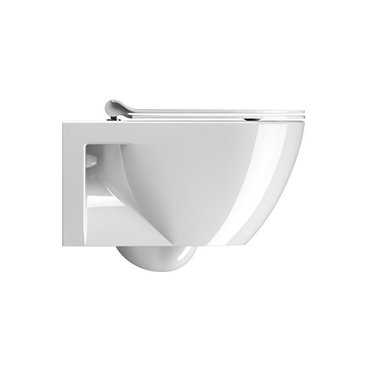 Унитаз GSI Pura 36x55 см Bianco Lucido, 880711 Унитаз GSI Pura 36x55 см Bianco Lucido, 880711