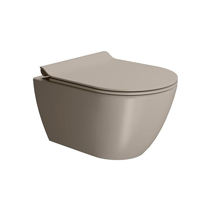 GSI Pura Унитаз 36x50 см Tortora Opaco, 881605