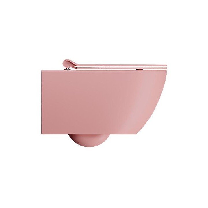 GSI Pura унитаз подвесной Blush Opaco