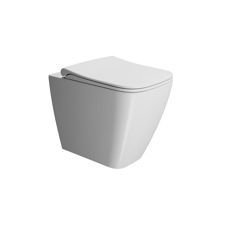 Унитаз GSI Nubes 35x52 см Bianco Opaco