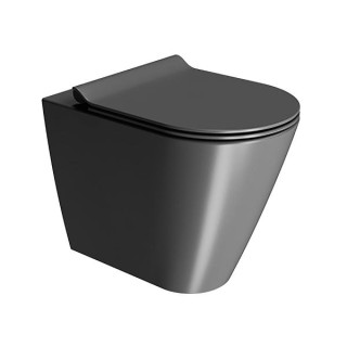 Унитаз GSI Kube X черный Ardesia Opaco