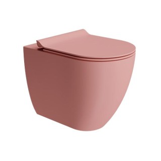 Унитаз GSI Pura Blush Opaco 36x55 см, 880324 Унитаз GSI Pura Blush Opaco 36x55 см, 880324
