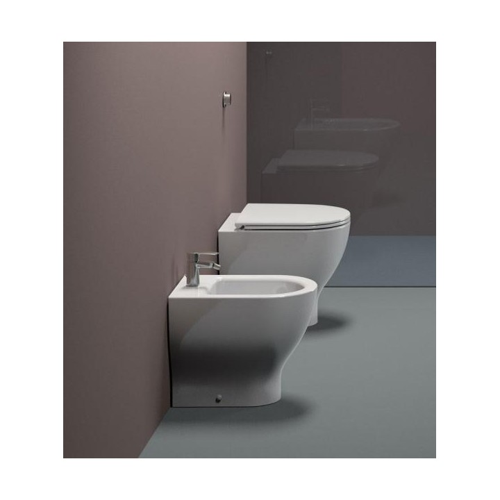 Унитаз GSI City Bianco Lucido