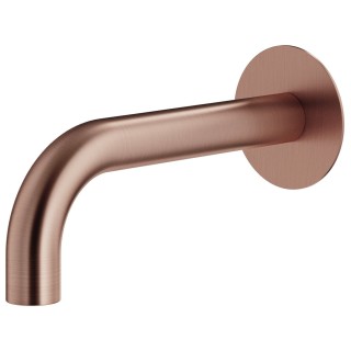 Излив Plumberia IXO медь брашированная для раковины/ванны, SPT0258RS