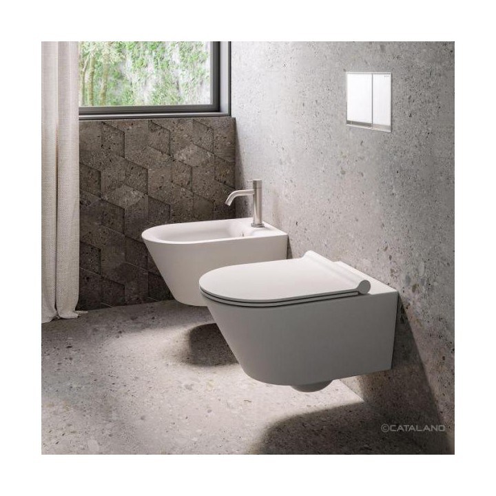 Унитаз Catalano Zero 35x55 см Bianco Satinato