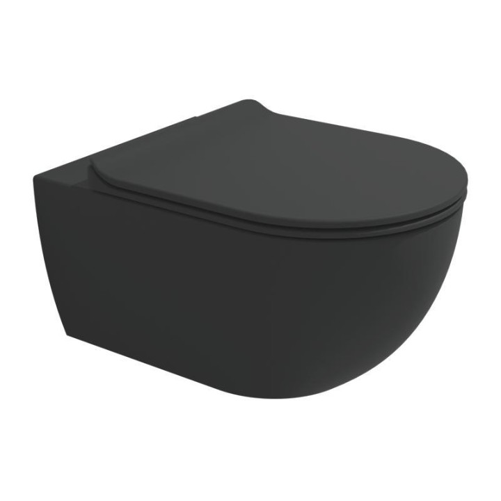 Унитаз Flaminia App черный Carbone
