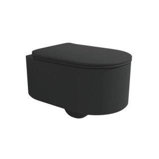 Flaminia Astra Унитаз подвесной 35.5x52x36.1 см Carbone