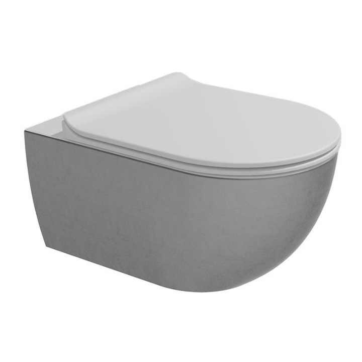 Унитаз Flaminia App Latte/Silver White