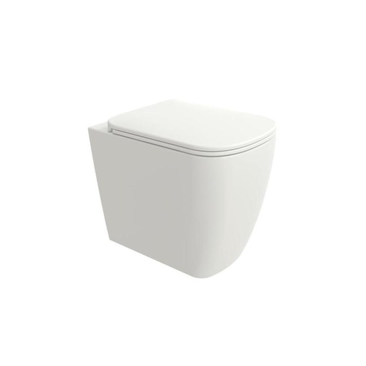 Унитаз Flaminia Play Latte 36.5х52 см