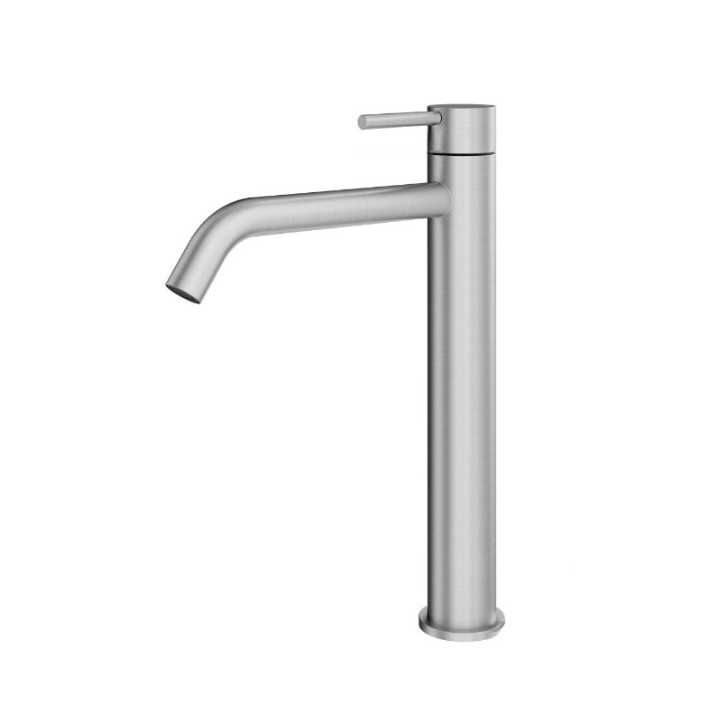 Смеситель Plumberia IXO для раковины хром брашированный