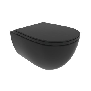 Унитаз Flaminia Io черный 38x55 см