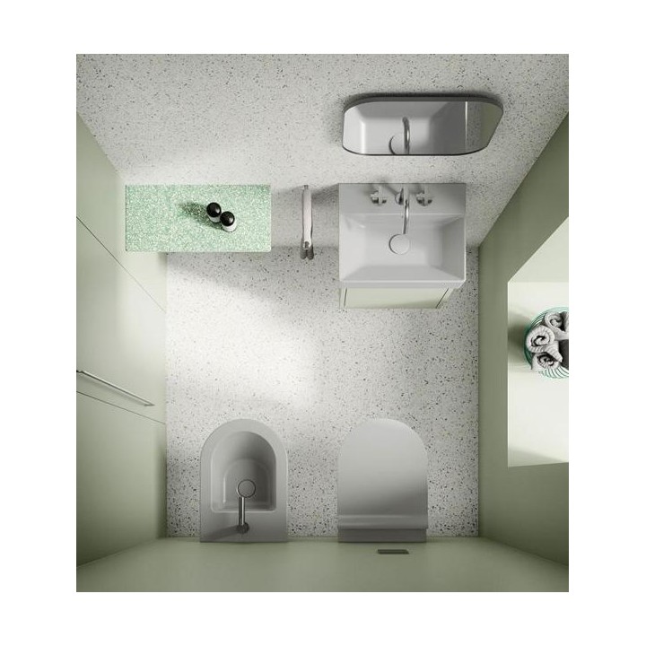 Биде GSI Pura Cenere Opaco - Подвесное, 8864117