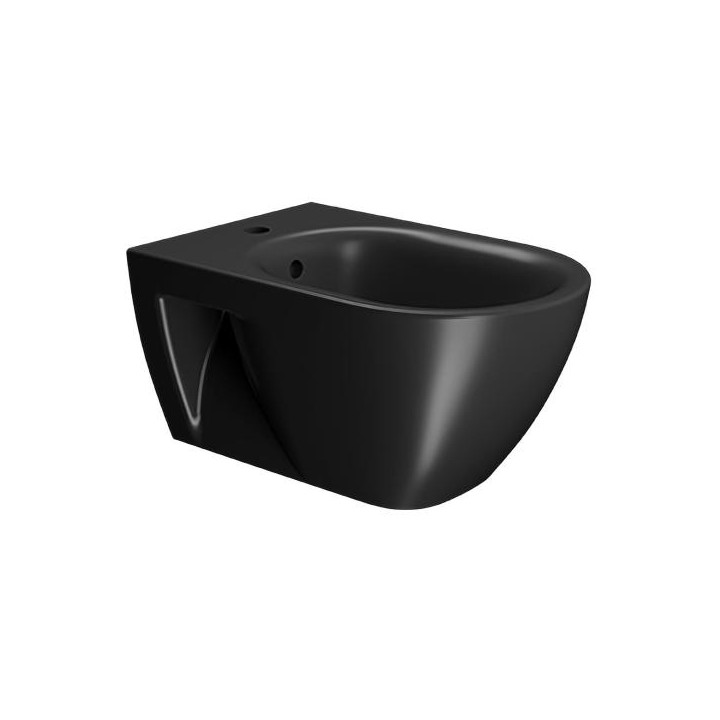 Биде GSI Pura | Черное подвесное биде, 8867126