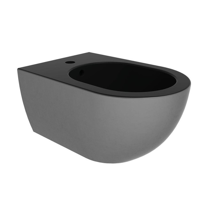 Биде Flaminia App Silver Black