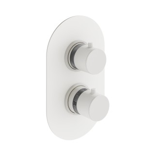 Смеситель для душа Plumberia Selection IXO - белый матовый