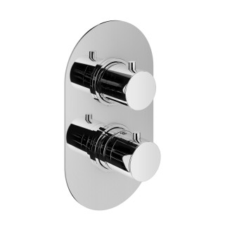Смеситель для душа Plumberia IXO с термостатом хром