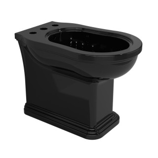Биде Flaminia Efi Nero Напольный 36x56x42 см