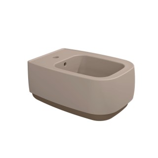 Подвесное биде Flaminia 38x54 см Fango/Argilla