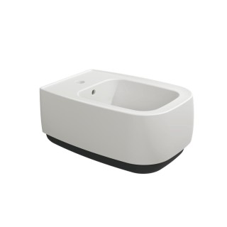 Подвесное биде Flaminia Flag Latte/Carbone